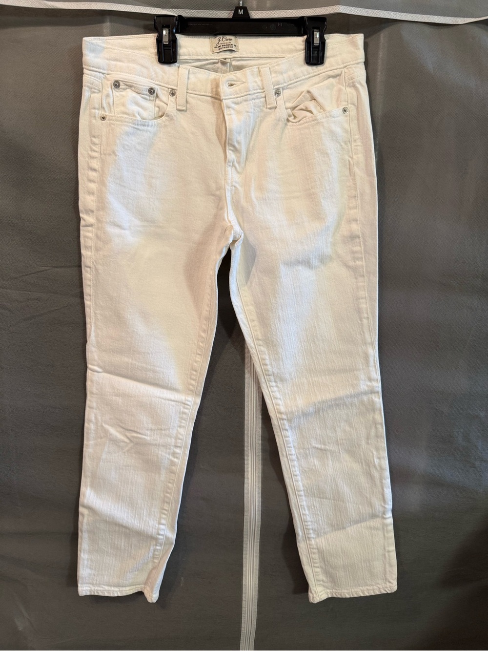 J. Crew White Skinny Jeans